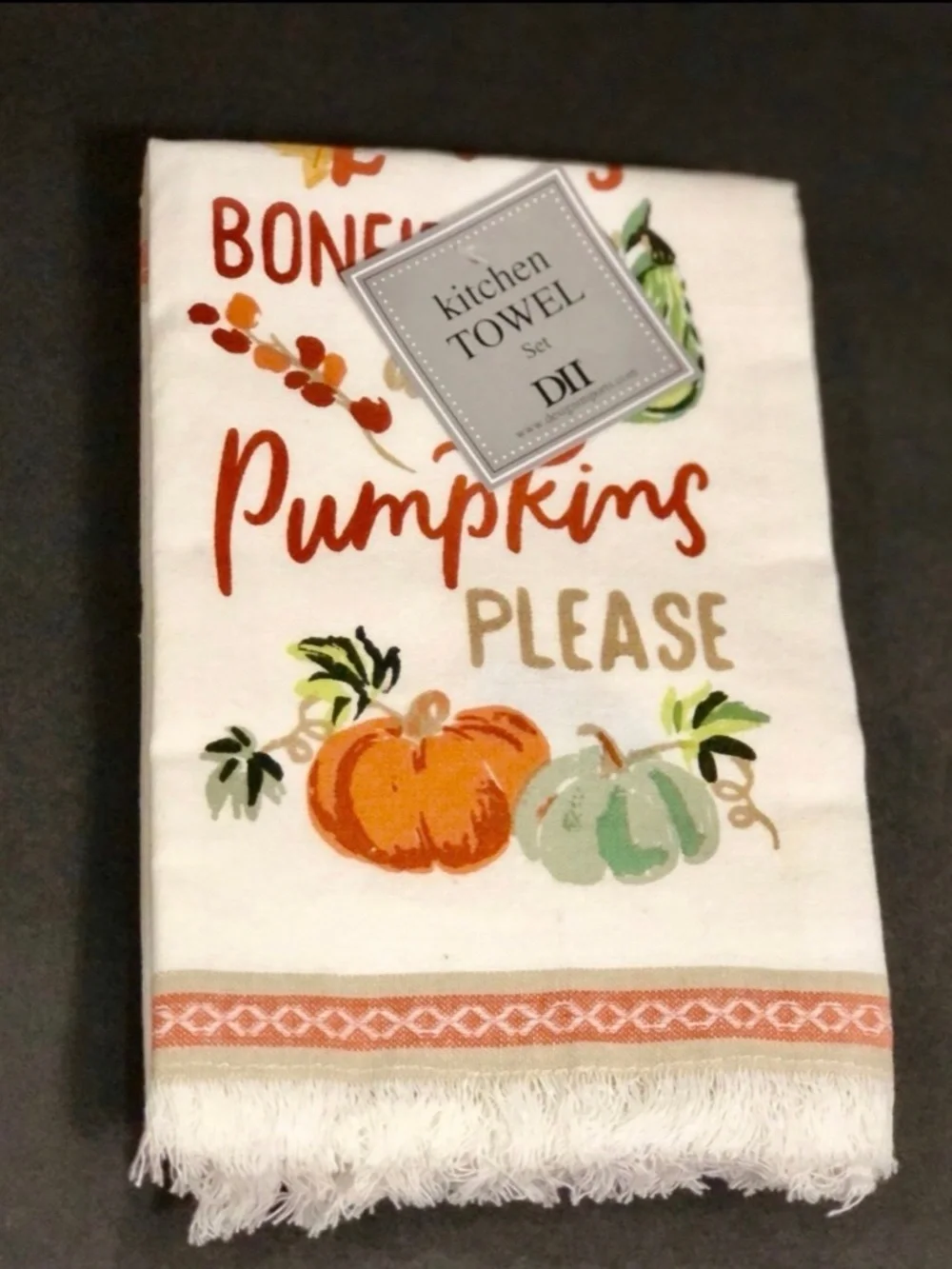NEW Decorative Fall Autumn Thanksgiving Kitchen Towels.